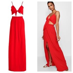 Brand new two piece skirt set